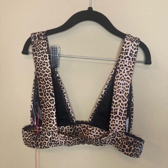 ASOS Leopard print 2-piece Bikini set - Picture 4 of 7